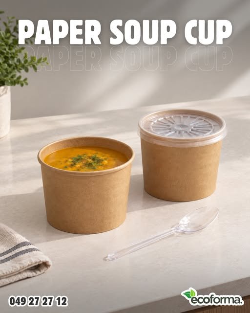 Paper soup cups